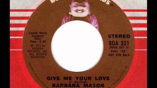 Vignette de la vidéo "BARBARA MASON  Give me your love  Chicago Soul"