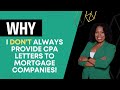 The Truth About CPA Letters And Mortgage Companies