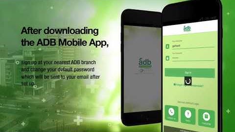 ADB Mobile Banking App