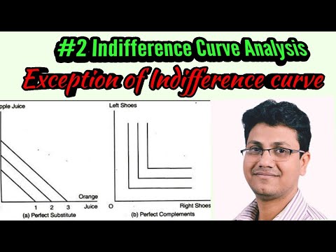 The exception of Indifference curve| perfectly substitute goods | Economics bad goods