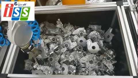 robotic Bin Picking of aluminium parts