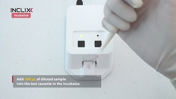 How to use video for INCLIX HbA1c test