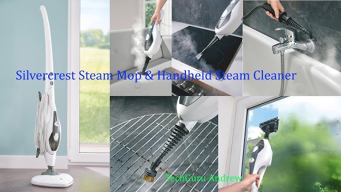 Steam Mop & Handheld Steam Cleaner SDM 1500 D3 REVIEW/TEST (Lidl 2in1 1500W  350 ml) - YouTube