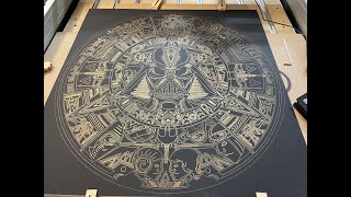 Drawing on CNC