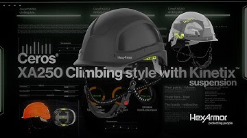 All-new, working-machine safety helmet suspension technology...