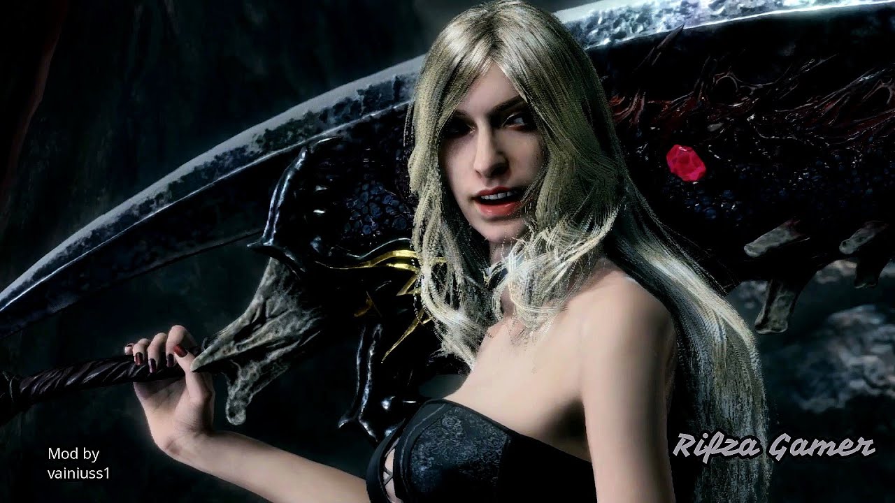 New Trish Over Dante Mod VS Vergil in Devil May Cry 5 Gameplay Costume ...
