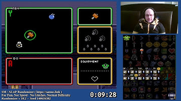 Super Metroid / A Link to the Past Randomizer 100% SlowRun - Part 1 of 7