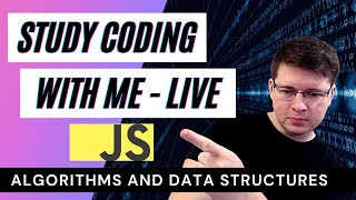 Study Coding With me Live - Algorithms and Data Structures - Freecodecamp screenshot 1