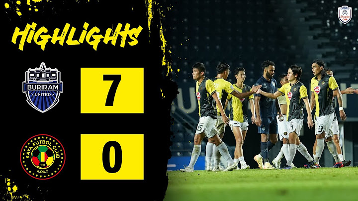 HIGHLIGHTS | Buriram United 7-0 Kaya Iloilo | #ShopeeCup