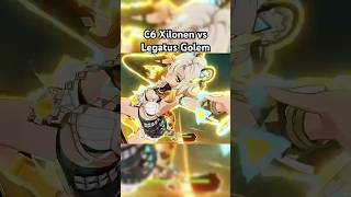 C6 Xilonen vs Legatus Golem(support build) #genshinimpact #hoyocreators #shorts