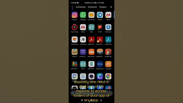 How To Access Storage Emulated 999 How To Open Folders Of Dual App In Updated Version Of Miui 