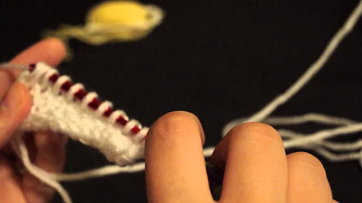 Tunisian Crochet tutorial ( afghan stitch) pt 1