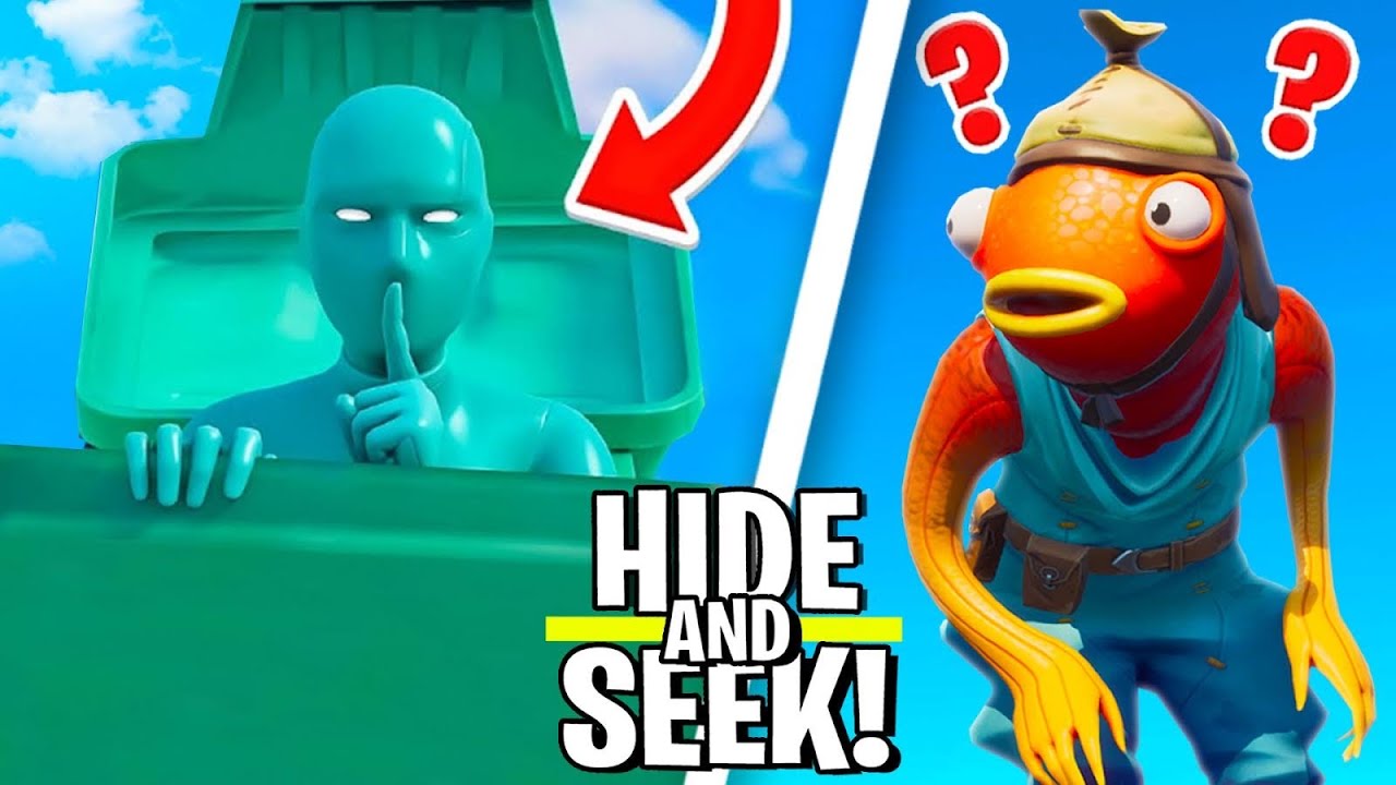 HIDE and SEEK aber alles ist BLAU!