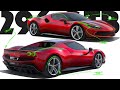 I redesign the 2022 Ferrari 296 GTB