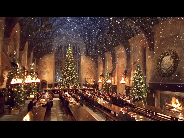 Steam Workshop::[HP ASMR] Christmas at Hogwarts Great Hall ☃ Harry Potter 1  hour holiday music ASMR magical soundscape