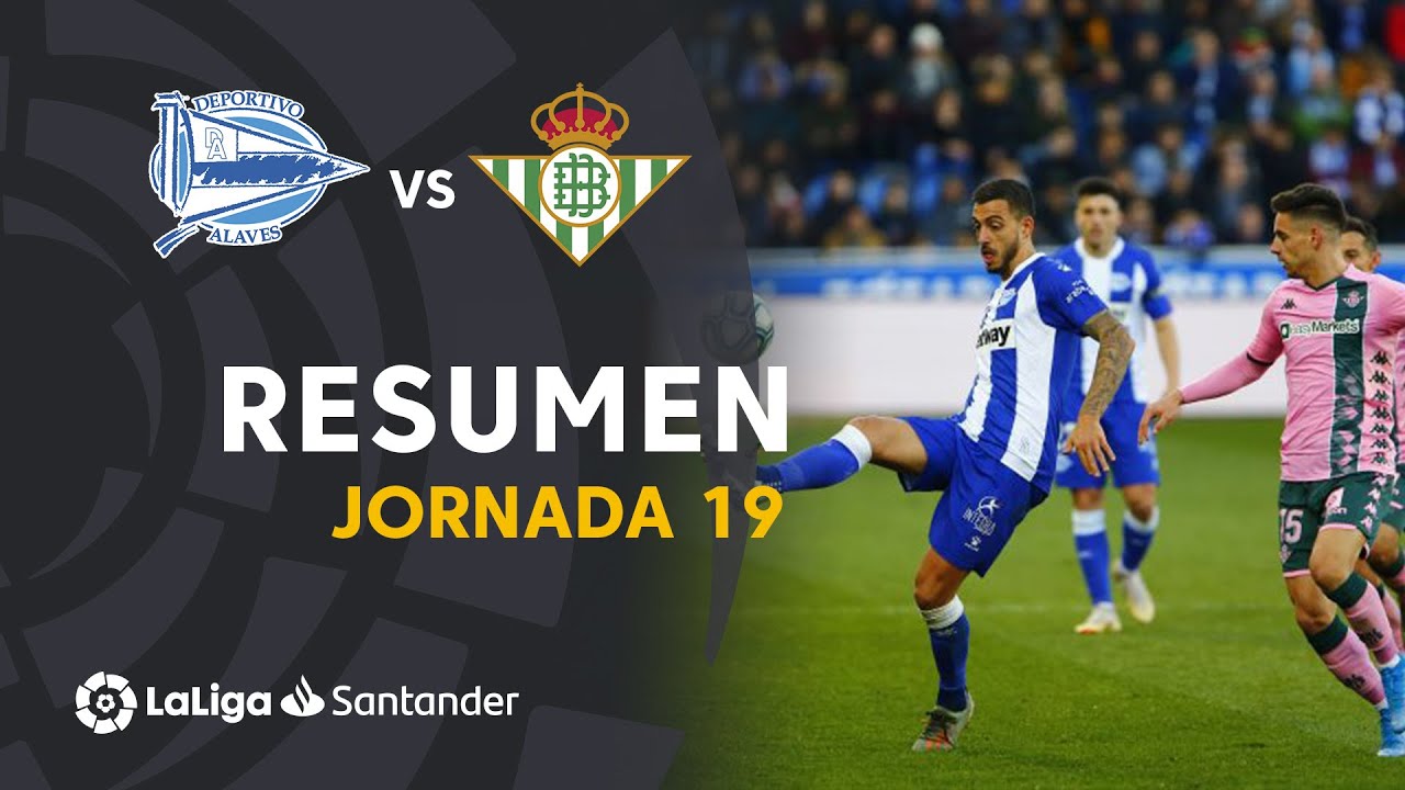 Resumen de Deportivo Alavés vs Real Betis (1-1) - YouTube