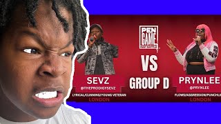 SEVZ vs PRYNLEE | PenGame Rap Battle 2024 Reaction