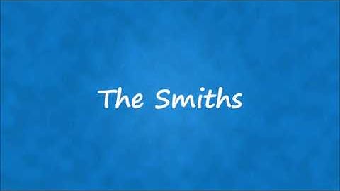The Smiths - How Soon Is Now? - Lyrics