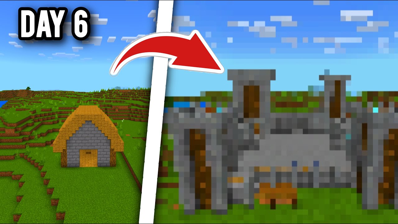 Je ze mě KRÁL ZÁMKU | Minecraft Gameplay #6 - YouTube
