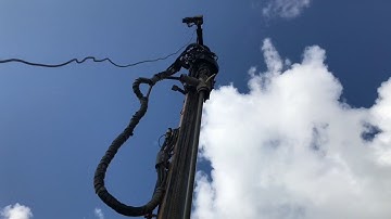 Drilling Rig with Drill Rod Handling System - HARDAB - Short Film