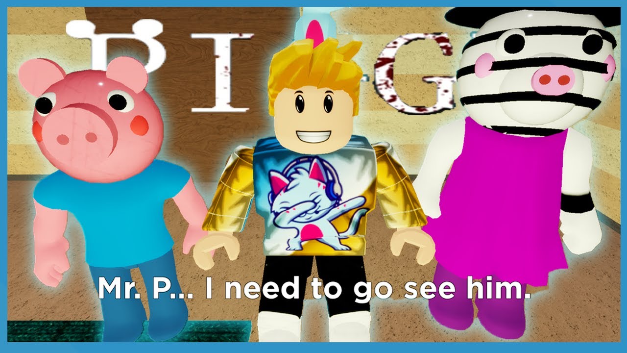 We Saved George Pig Roblox Piggy Chapter 10 Mall Youtube