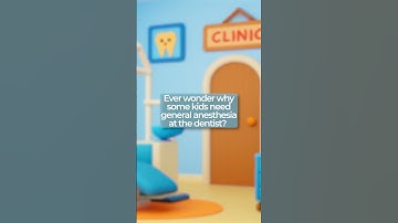 Kids getting general anesthesia at the dentist? It’s not as scary as it sounds. 💙 #shorts #kidsdent