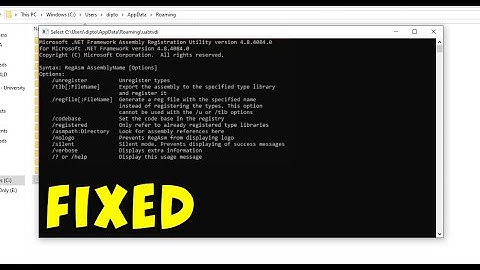 File path appdata/roaming/uabtvdi cmd prompt popup constantly-Black box .NET Framework fahtvbe Fixed