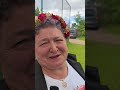 Pieczenie sękacza na ogniu
