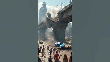 The Day the Bridge Collapsed | Caught on Camera #bridge #bridgecollapse #caughtoncameravideos #ai