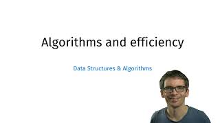 Algorithm Efficiency