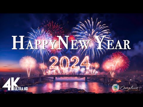 Happy New Year Songs 2024 🎉 Happy New Year Music 2024 🎉 Top Christmas Songs 2024 ( 4K Video )