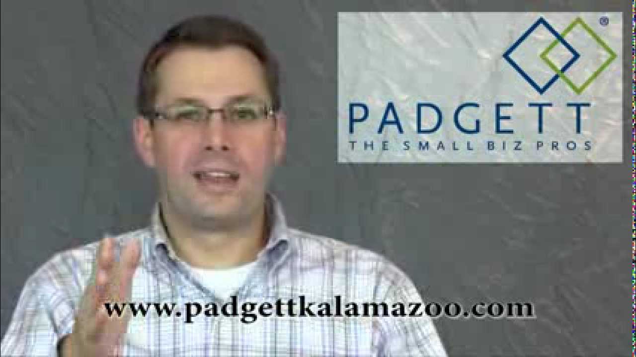 2013.03.01 Padgett Kalamazoo Video Blog Accounting Keeps you out of