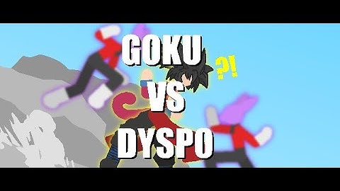 Xeno Goku Vs. Dyspo | Stick Nodes