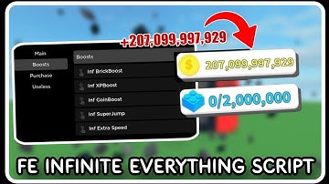 [ FE ] Infinite Everything Script Hack - ROBLOX SCRIPTS - Infinite Coins, Exp and Boost