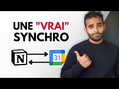 Comment synchroniser Google Agenda avec Notion ? Dans les deux sens.
