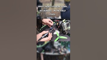 crashed your bird,no problem in the field fixes #fpv #dronevideo  #drone #trending #shorts #fyp #dji