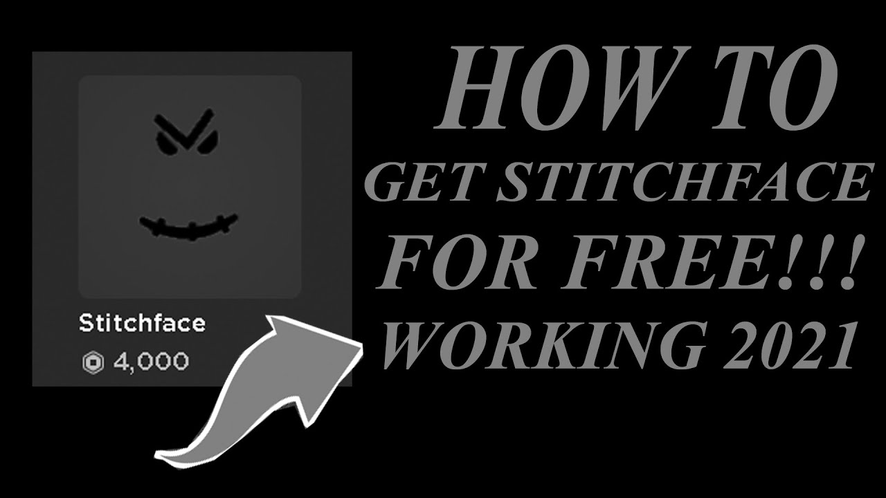 How To Get Stitchface For Free Working 2021 Roblox Stitchface Roblox Stitchface Youtube - stitch face roblox free