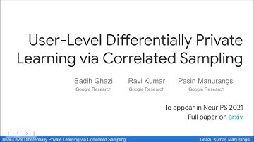 ``User-Level Differentially Private Learning via Correlated Sampling