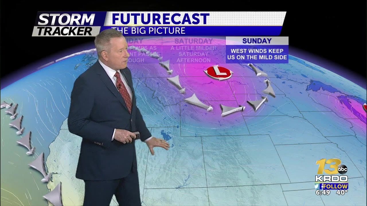 Cool and breezy Friday, warmer this weekend - YouTube