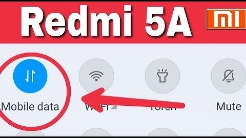 Redmi 5a || How To Change Data Connection || Sim Card internet Change