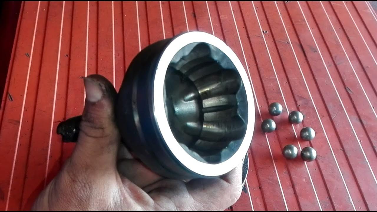 CV Joint Disassembly and Repacking - YouTube
