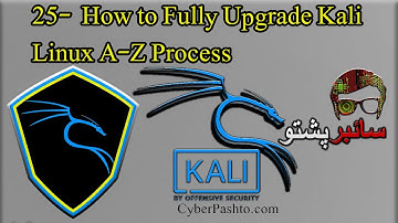 Kali Linux Lecture 25 | How to Fully Upgrade Kali Linux A-Z Process | Cyber Pashto