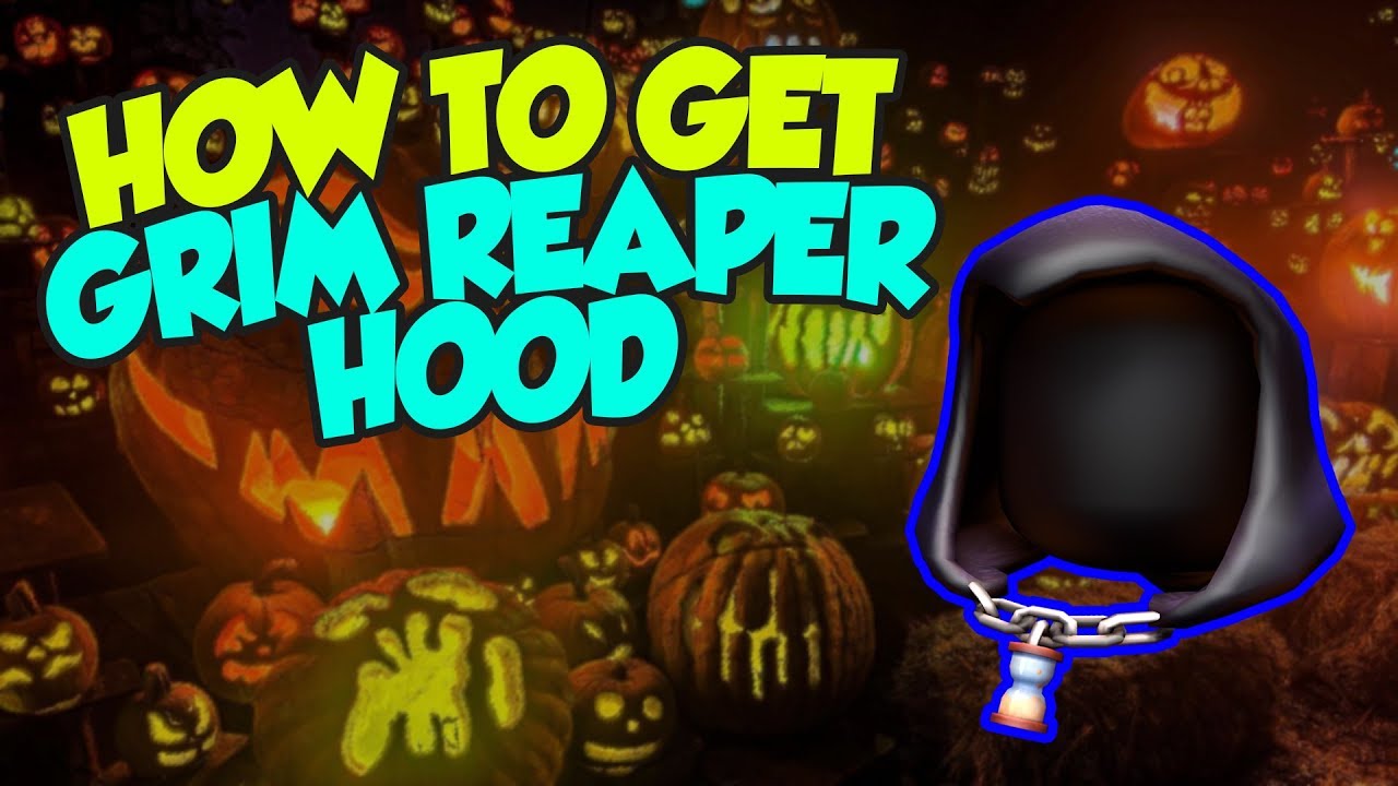 Event How To Get The Grim Reaper Hood Roblox Halloween 2018 Youtube - grim reaper hood roblox game