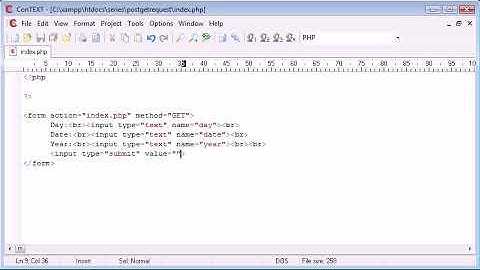 Beginner PHP Tutorial   71   Working with Form Data
