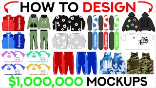 HOW TO DESIGN CLOTHING MOCKUPS FOR YOUR BRAND 2024 [WALKTHROUGH] screenshot 5