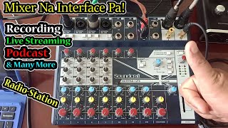 Soundcraft Notepad 12FX Mixer Interface Basic Setup (Tagalog)