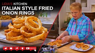 Italian Style Fried Onion Rings Recipe