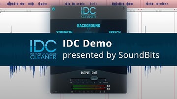 IDC: Instant Dialogue Cleaner Demo Presented by SoundBits