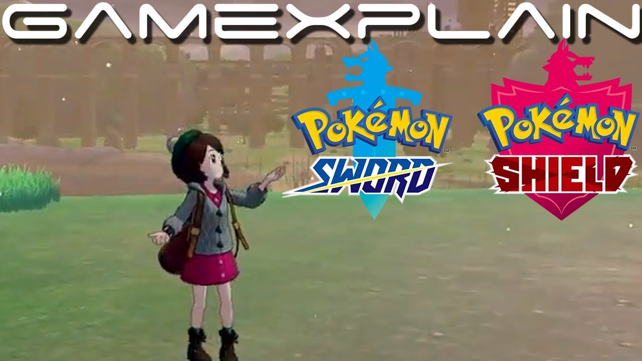 Pokémon Sword And Shield Wild Area Dynamic Weather Gameplay