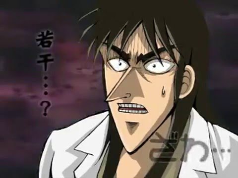 アカギ御一行と伊藤カイジで男女【手描き】